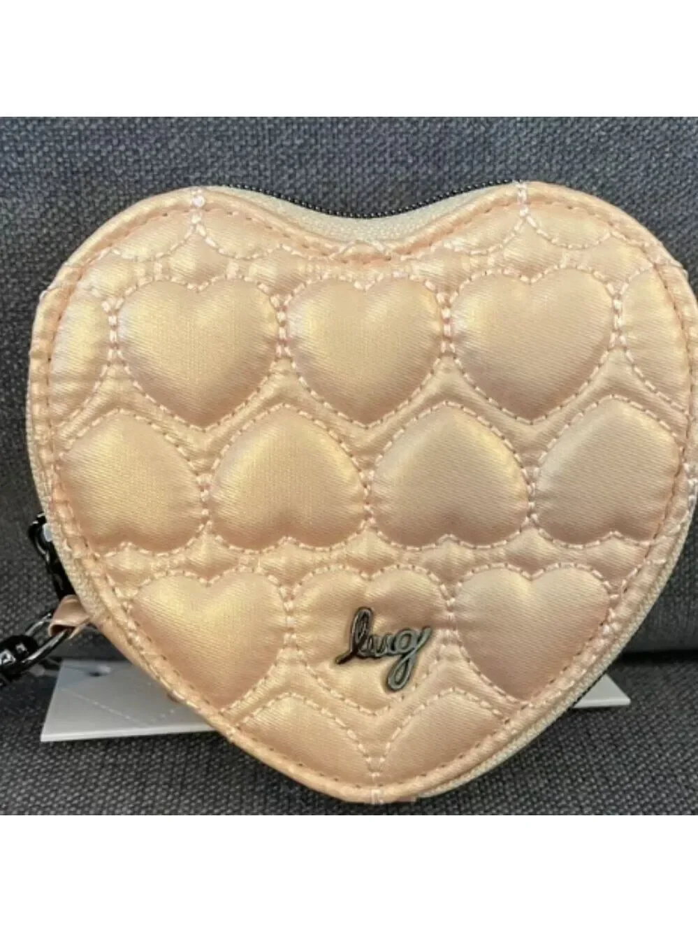 NWT- LUG HEART POUCH - ASSORTED PRINTS